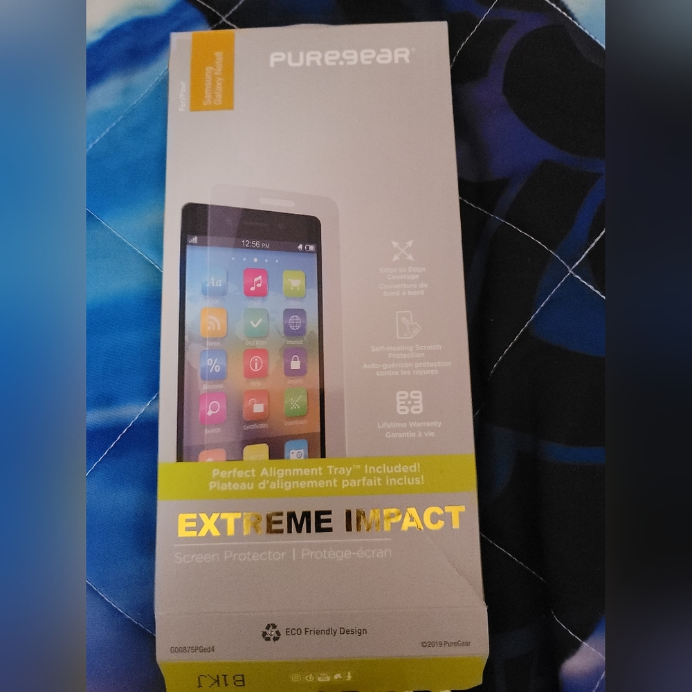 Puregear extreme impact screen cover for Samsung note 8